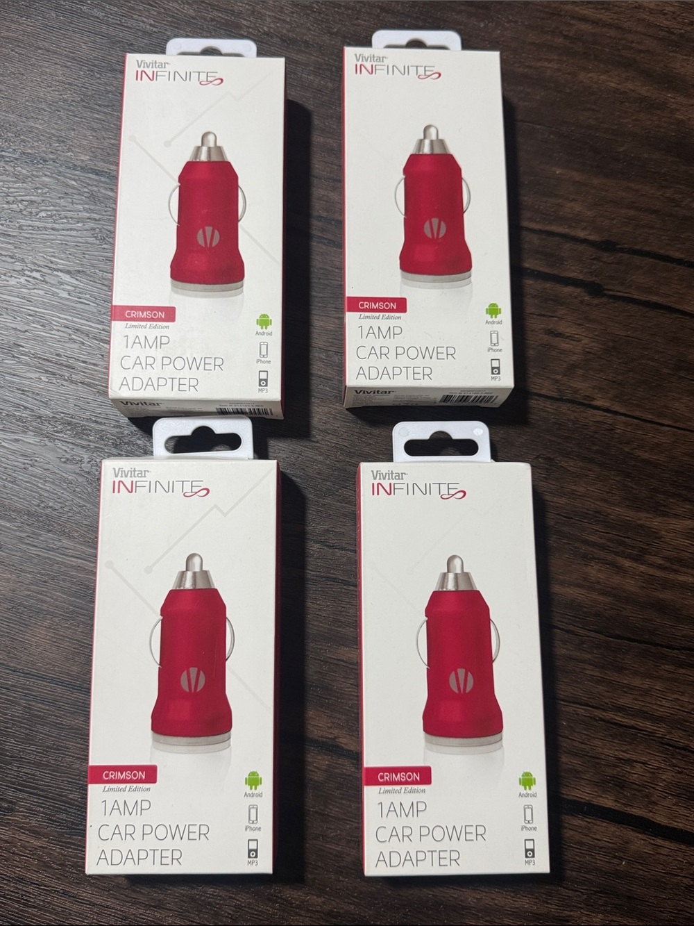 Vivitar Infinite 1AMP Car Power Adapter bundle